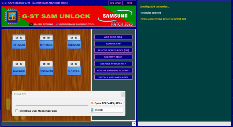 G St Samunlock Tool V Free Samsung Frp Tool